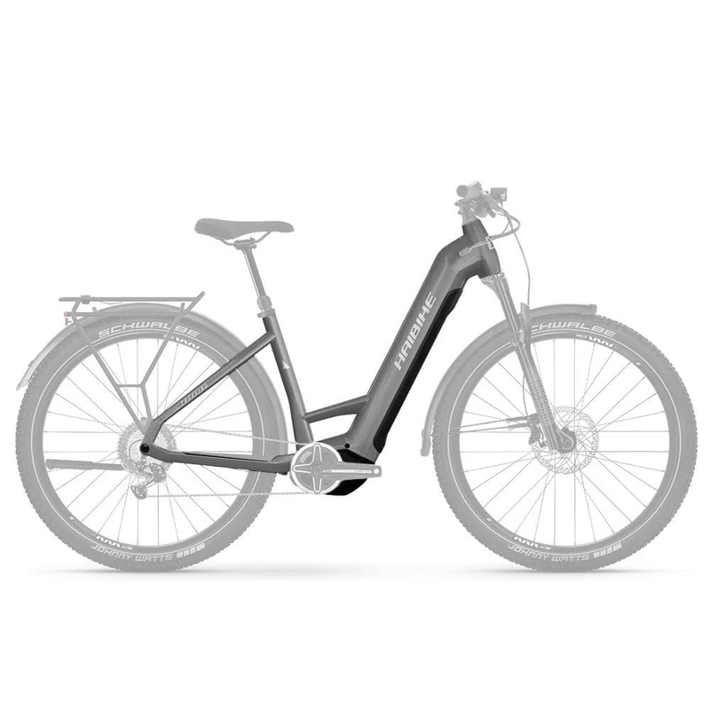 Haibike HB Trekking 7 Low 07W 27.5 M 45 Aluminium Frame Grey 23, Adults Unisex, Multicoloured (Multicoloured), One Size - Image 1