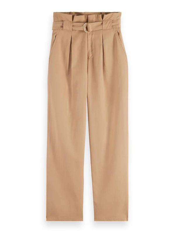 Scotch & Soda Women's Daisy Loose-Fit Pants Shorts, Sand, 32