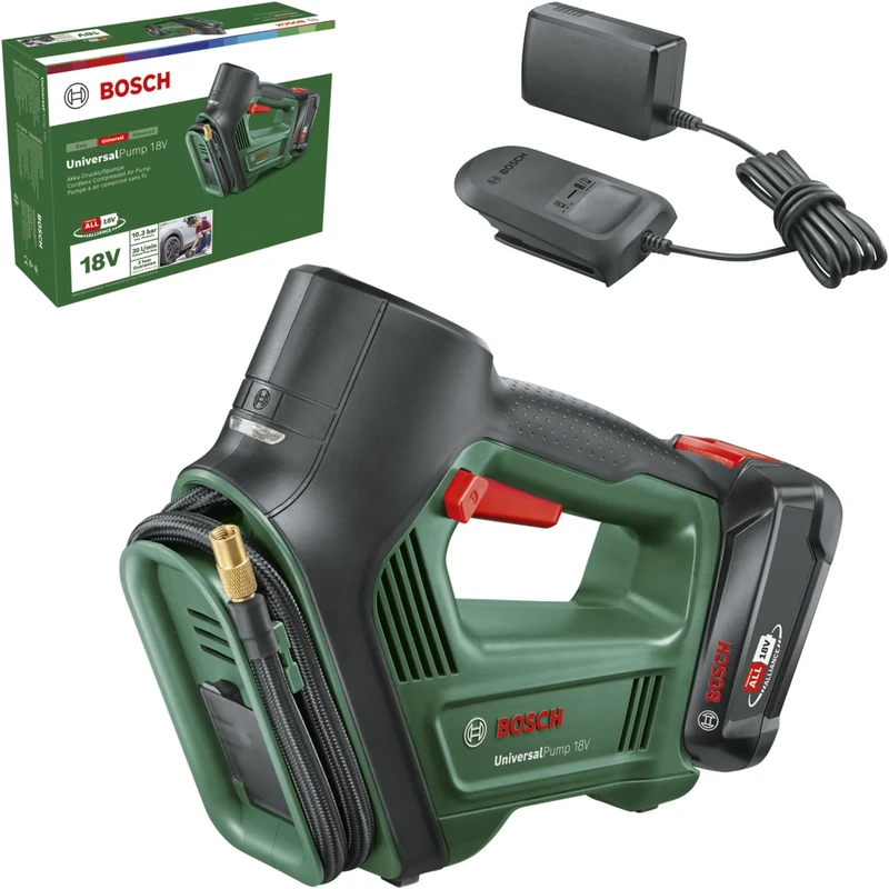 Bosch Universal Electric Pump 18V Tools, Adults, Unisex, Multicoloured (Multicoloured), One Size