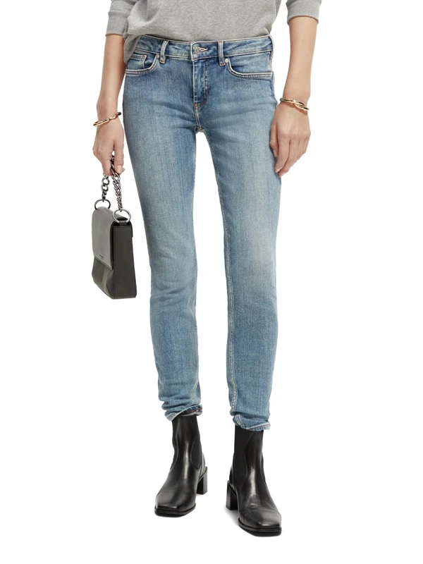 Scotch & Soda Women's Bohemienne Jeans, Blue Draft, 28W x 34L