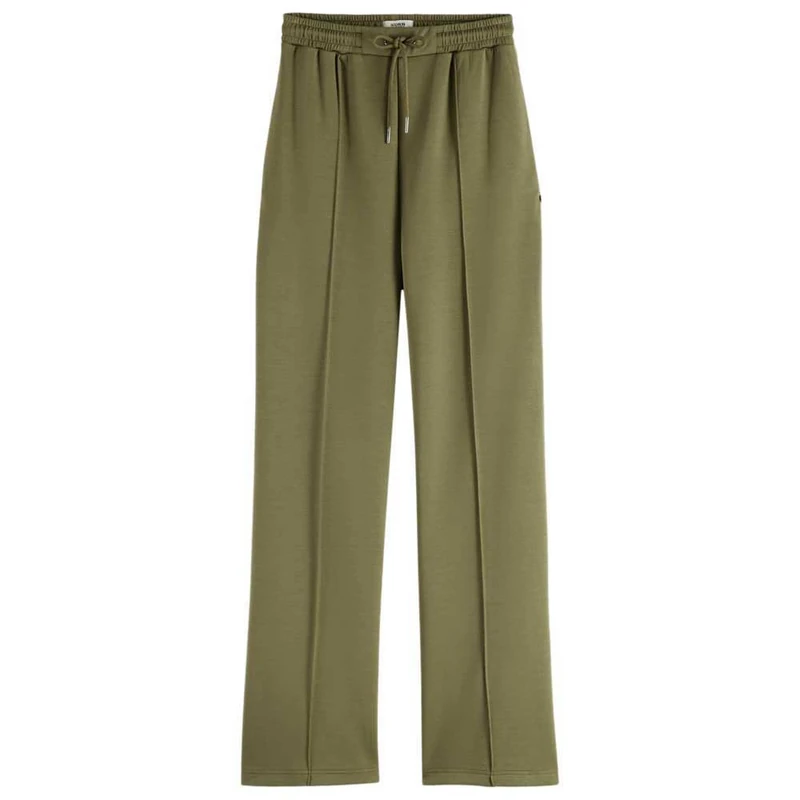 Scotch & Soda Women's Modal Pin-Tuck Sweatpants Sweatpants, Washed Military 7357,