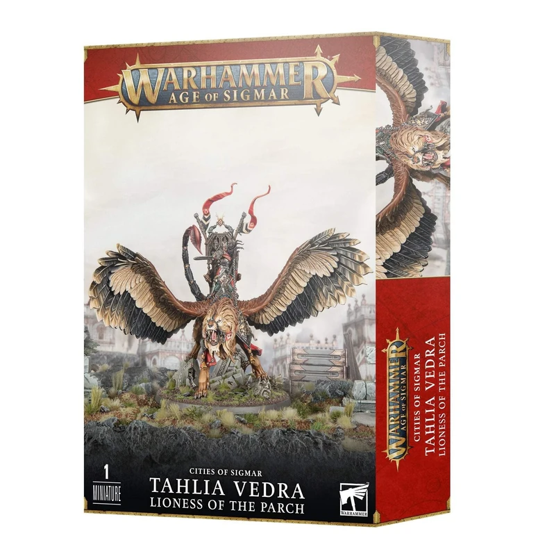 Games Workshop Cities of Sigmar: Tahlia Vedra: Lioness Of The Parch, Black