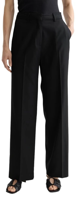 Scotch & Soda Women's Edie Casual Pants, Black 001, 30W x 30L