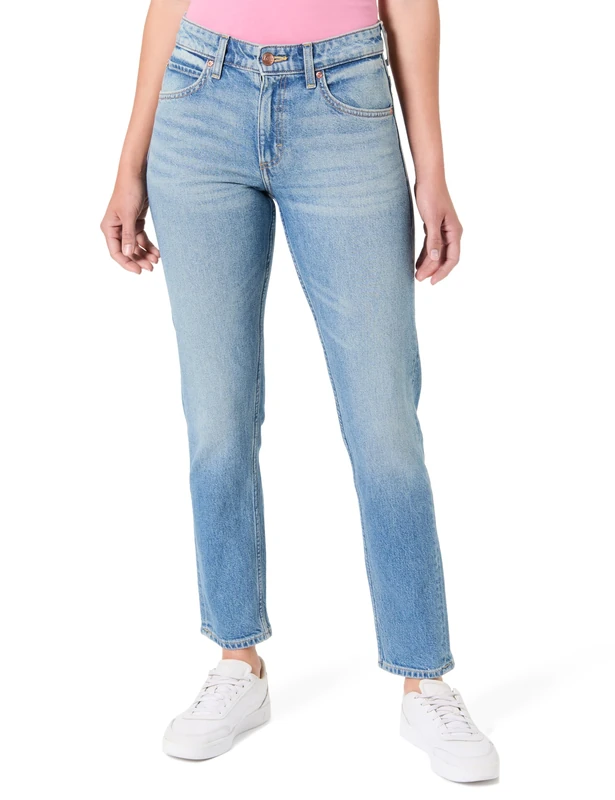 Lee Women's Rider Jeans, Mid Storm, 25W x 33L