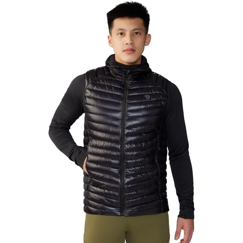 Mountain Hardwear Men's Ghost Whisperer Vest, Black - New 2024, S - Image 1