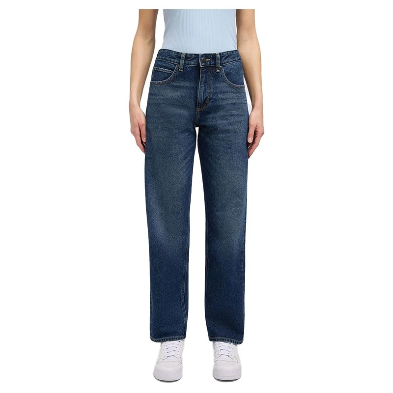 Lee Women's Rider Classic Jeans, Hyper Dark, 27W x 31L