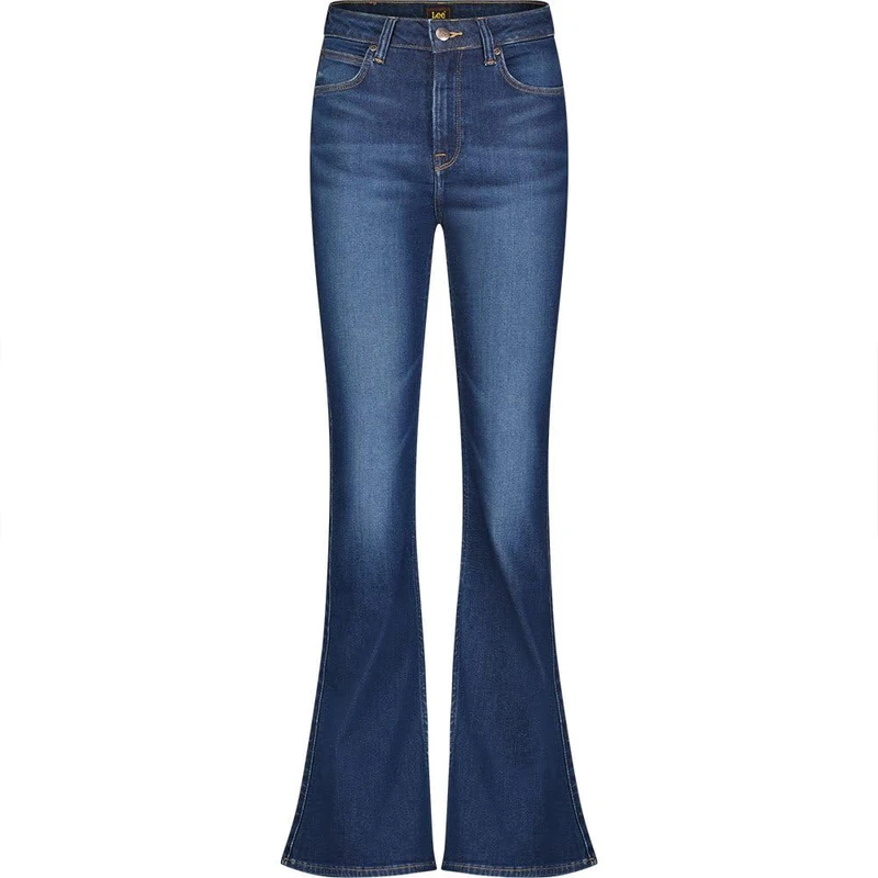 Lee Women's Breese Jeans, Rain Falls, 33W x 33L