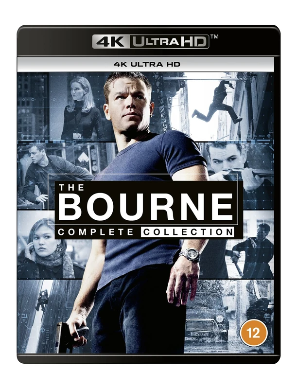 The Bourne Collection [4K Ultra HD] [Blu-ray] [Region Free]