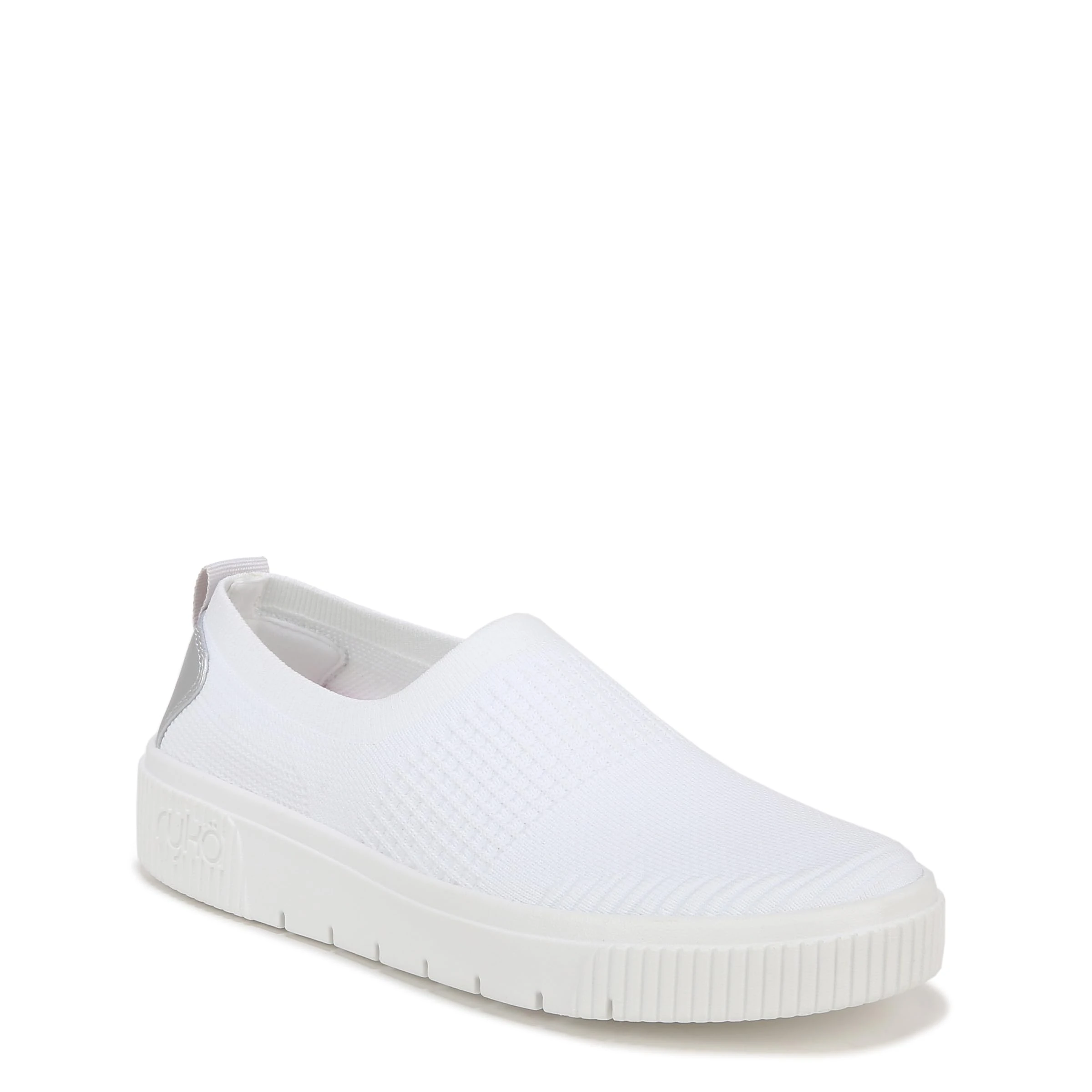 Ryka Women's Vista Slip on Sneakers, Brilliant White, 8 UK