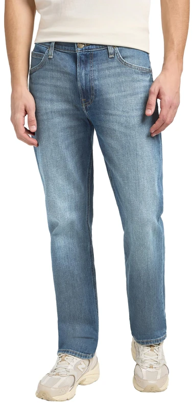 LEE Men's Jeans West, Regular Straight Fit, Straight Leg