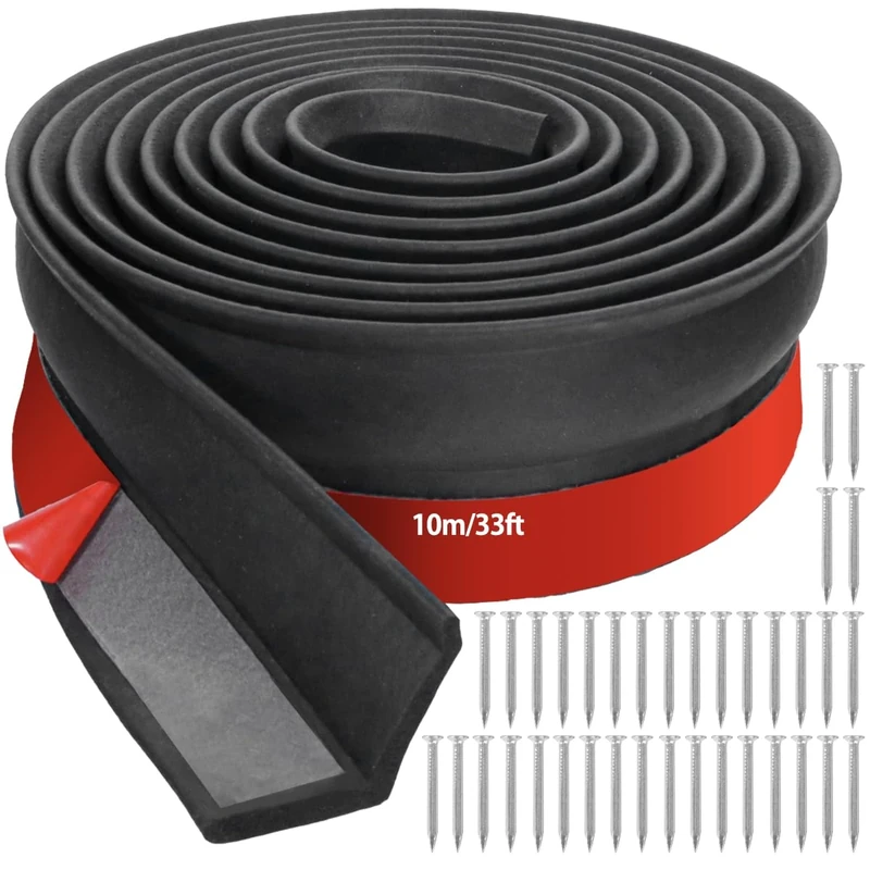 JAHOMFAI 10m Draft Excluder for Garage Doors - Seal Kit