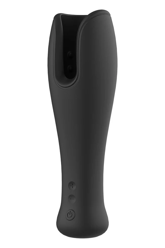 Dream Toys Essentials Powerful Flexible Head Stimulator Black 19.5 cm