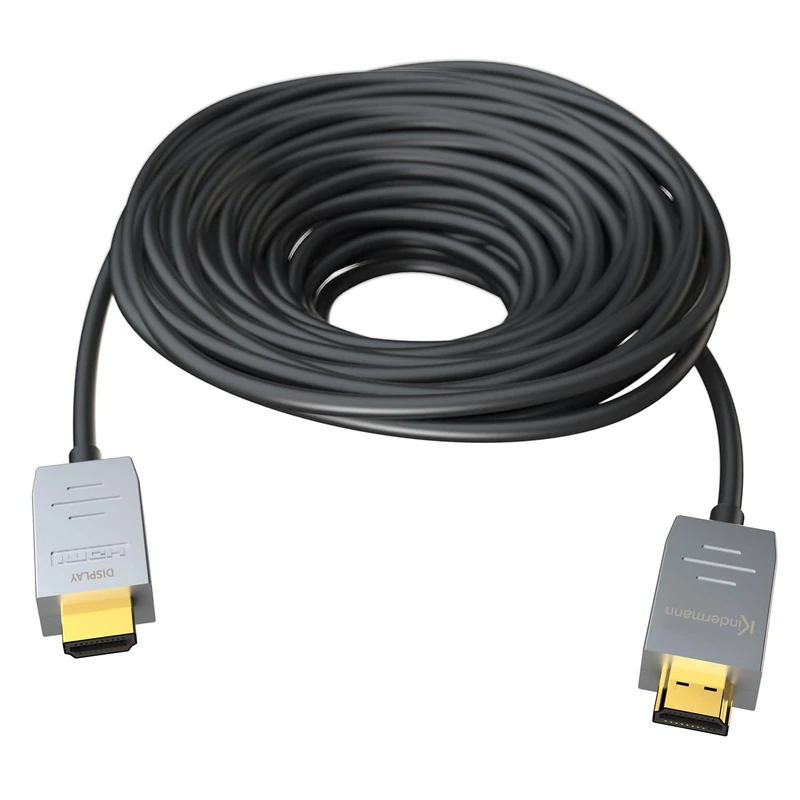 KINDERMANN HDMI 2.0 AOC Kabel, 50m (St/St) (5011050) Brand