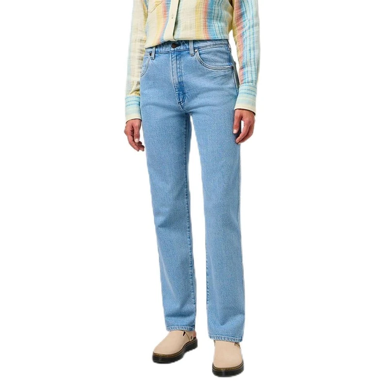 Wrangler Women's Sunset Jeans, Light Stone, 31W x 32L