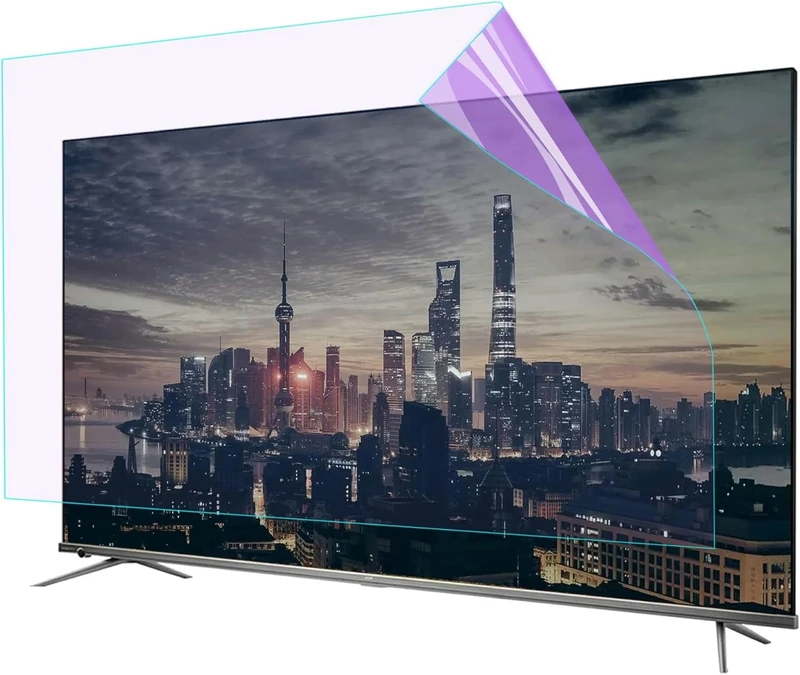 CIADAZ 43-75 Inch Matte Anti Glare TV Screen Protector, Anti Blue Light Eye Protector Screen Filter, Relieve Eye Strain for Sony, Samsung, Hisense, LG Etc / 50in 1095x616mm
