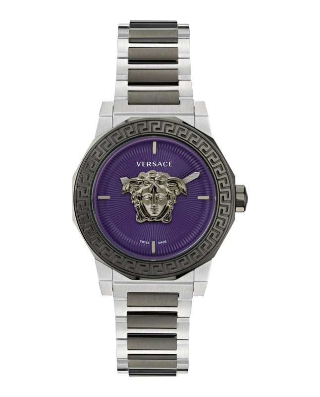 Versace Women's Analogue Swiss Quartz Watch with Stainless Steel Strap VE7B00523