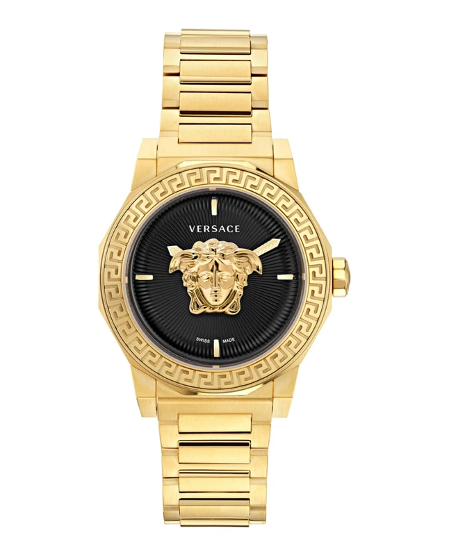 Versace Women Analogue Swiss Quartz Watch with Stainless Steel Strap VE7B00623