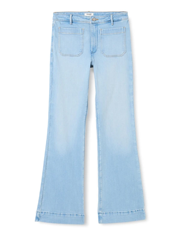 Wrangler Women's Flare Jeans, Pen Pal, 31W x 34L