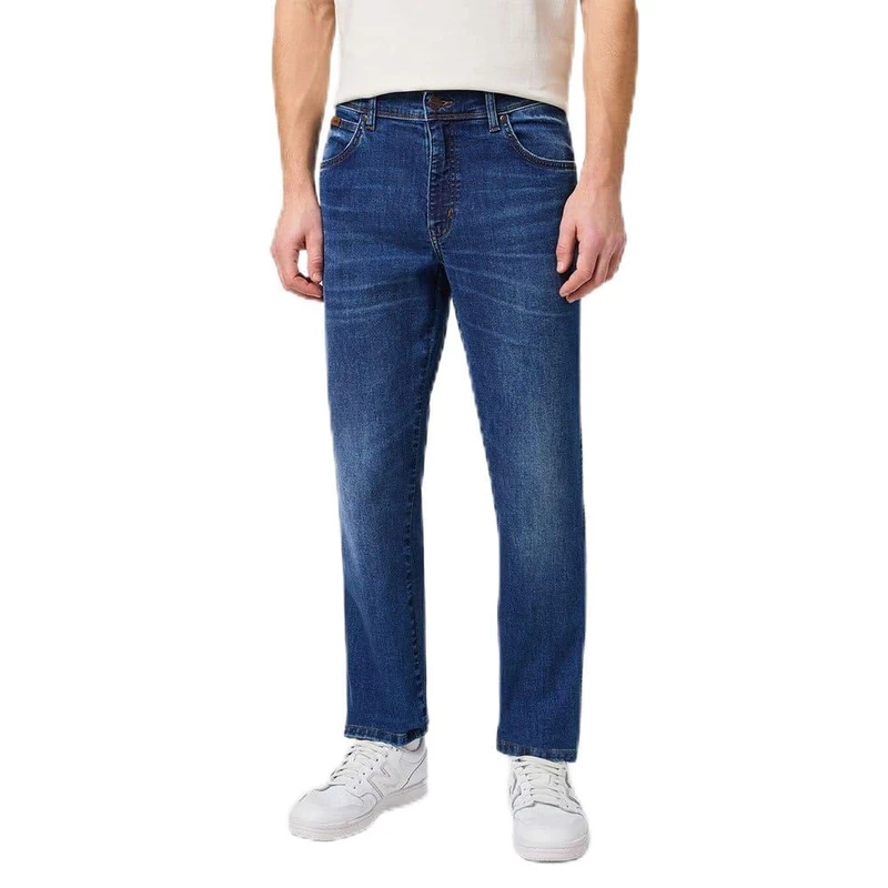 Wrangler Greensboro Men's Regular Fit Straight Fit Jeans, Dean, 38 W/30 L