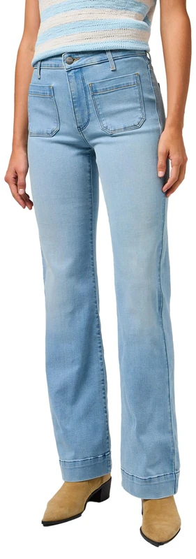 Wrangler Women's Flare Jeans, Pen Pal, 30W x 32L