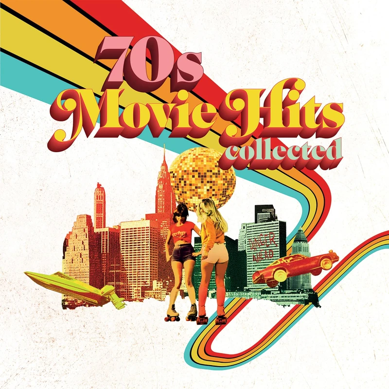 70s Movie Hits Collected [180 gm 2LP Coloured Vinyl] [VINYL]