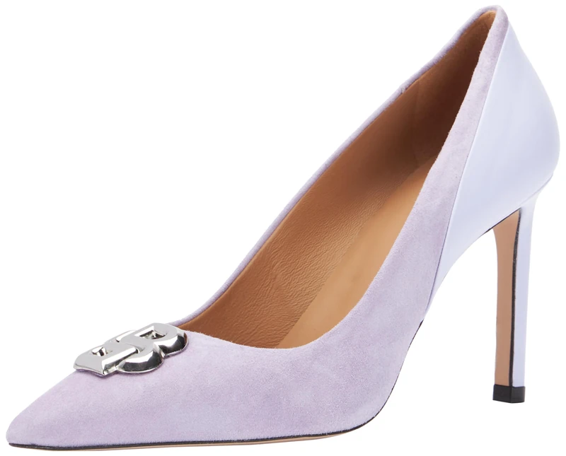 BOSS Women's Janet_Pump90_NSDBB Pump, Medium Purple, 4 UK