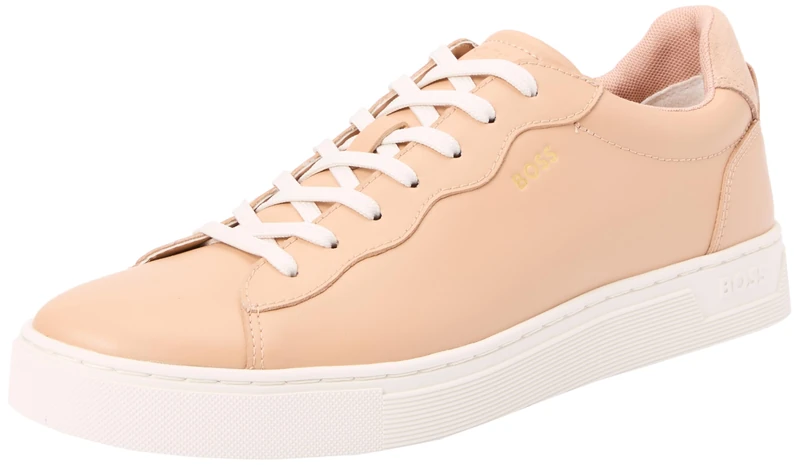 BOSS Rhys_Tenn_fl, Sneaker, Light/Pastel Brown,