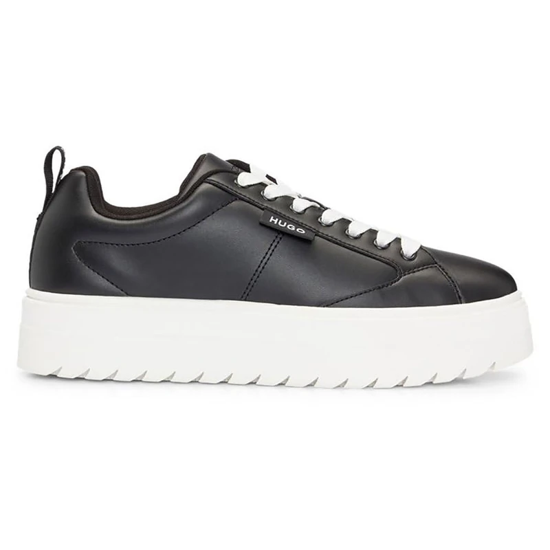 HUGO Lyssa_Tenn_flt, Sneaker, Black,