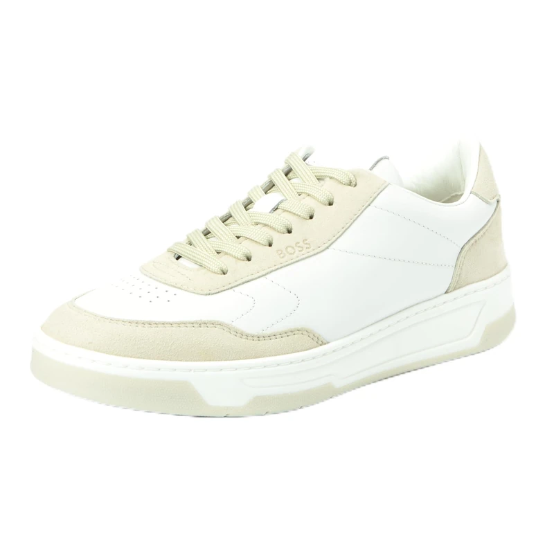 BOSS Women's Baltimore Tenn Sneaker - White, Size 5 UK