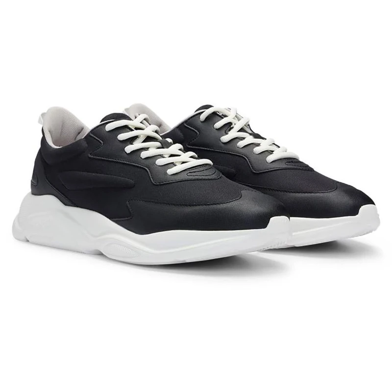 HUGO Men's Leon_Runn_cvpu Running, Charcoal, 10 UK