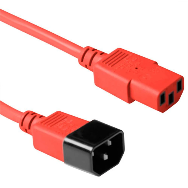 ACT AK5429 Stromkabel Rot 5m C13-Koppler C14-Koppler (AK5429) Brand