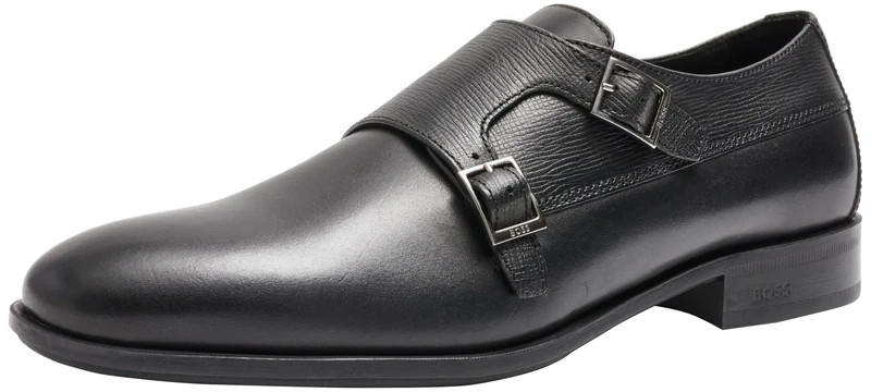 BOSS Men's Colby_Monk_ltprzlt, Black, 5.5 UK - Image 1
