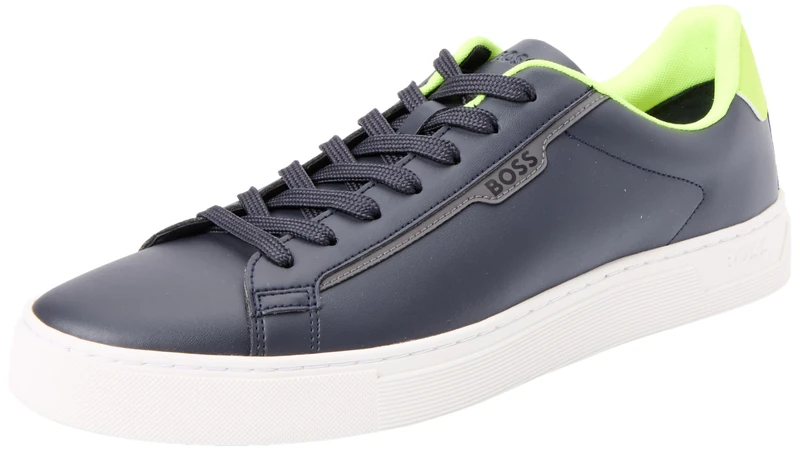 BOSS Men's Rhys_Tenn_pusdth Tennis, Navy, 10 UK
