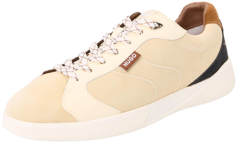 HUGO Men's Riven_Tenn_sdnu Tennis, Open White, 10 UK
