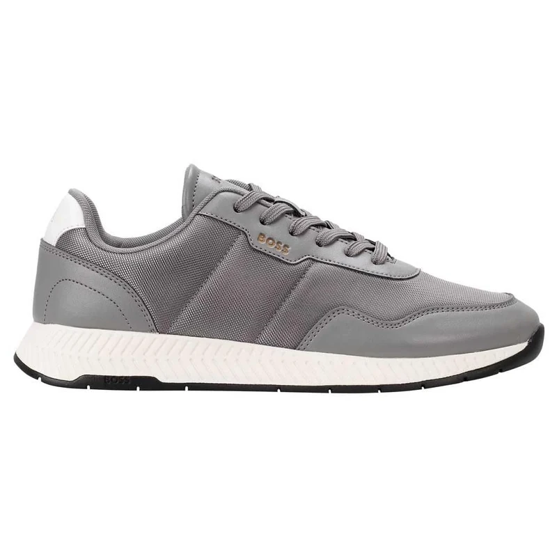 BOSS Men's Titanium_Runn_nypu Tennis, Medium Grey, 5.5 UK