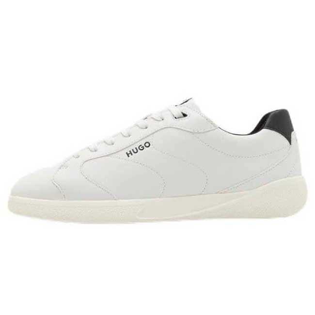 HUGO Men's Riven_Tenn_punyl Tennis, White, 10 UK