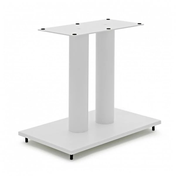 AVCOM Centre Speaker Stand 450mm, Single, Matt White