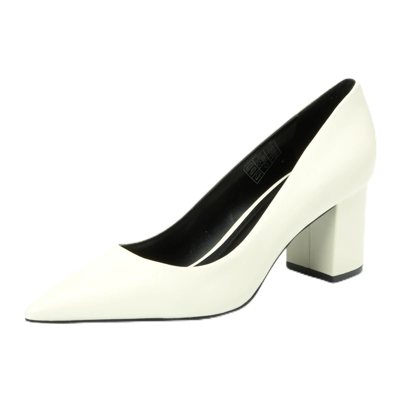 HUGO Women's Devany_ChPump_lt Pump, Natural, 6 UK