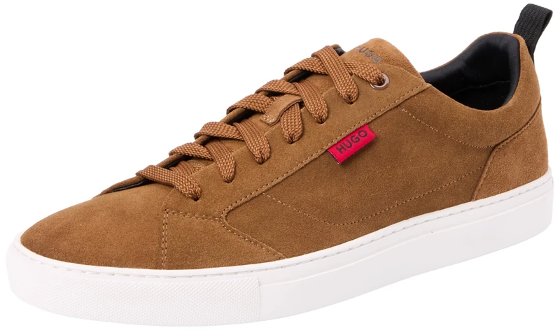 HUGO Men's Morrie_Tenn_numic Tennis, Medium Brown, 10 UK