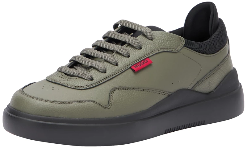 HUGO Men's Blake_Tenn_tbna Tennis, Dark Green, 10 UK