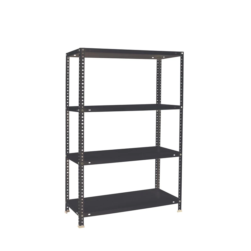 Simon Rack Garage Shelving Units 1500x1000x500 mm, 4 Tier Steel Rack, 100 kg per Shelf, Anthracite - Comfort