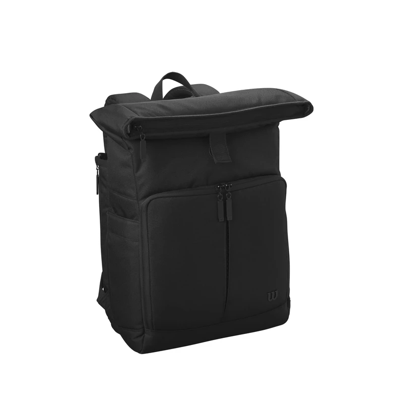 Wilson Lifestyle Tennis Backpack, Holds 2 Tennis Rackets, For Men and Women, Foldover/Rolltop Backpack