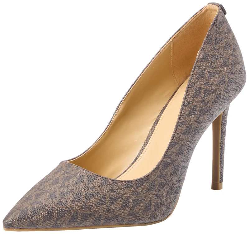 Michael Kors 40R4HNHP1B-200 Alina Flex HIGH Pump Women Brown UK 3.5