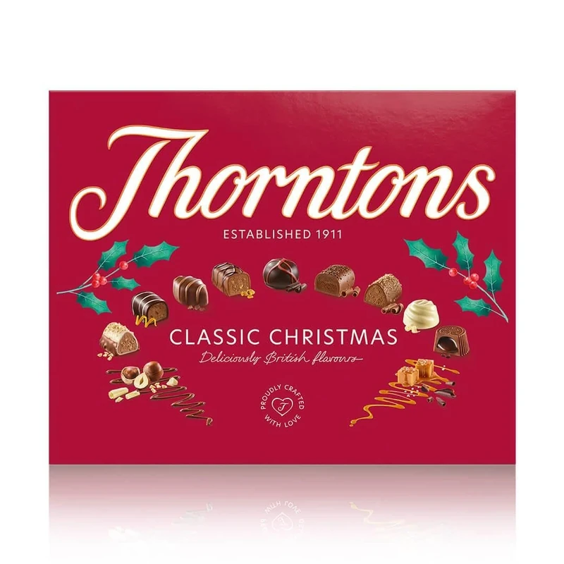 Thorntons Classic Christmas Selection Chocolate Box 435g