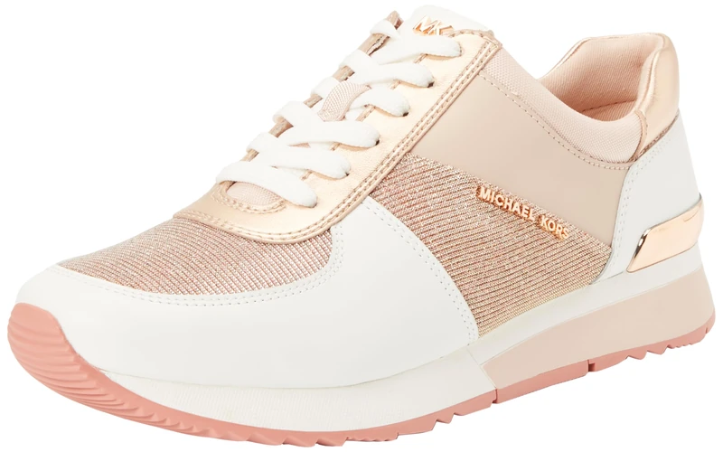 Michael Kors 43R4ALFS1D-674 Allie Trainer Women Rose Gold UK 3.5 - Image 1