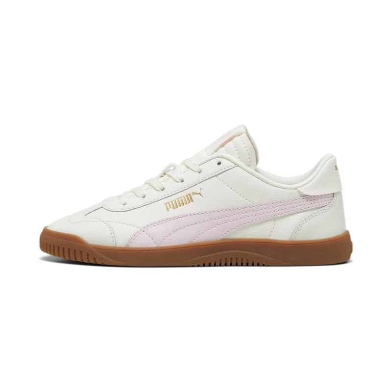 PUMA Women's Club 5v5 Sneaker, Warm White-Whisp of Pink Gold, 3.5 UK