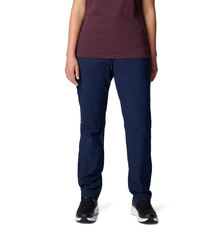 Columbia Women's Leslie Falls Pant II, Collegiate Navy, 8