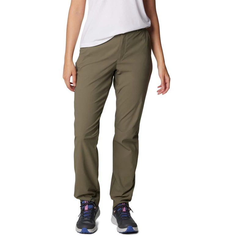 Columbia Women's Leslie Falls Pant Ii Hiking, Stone Green, 6