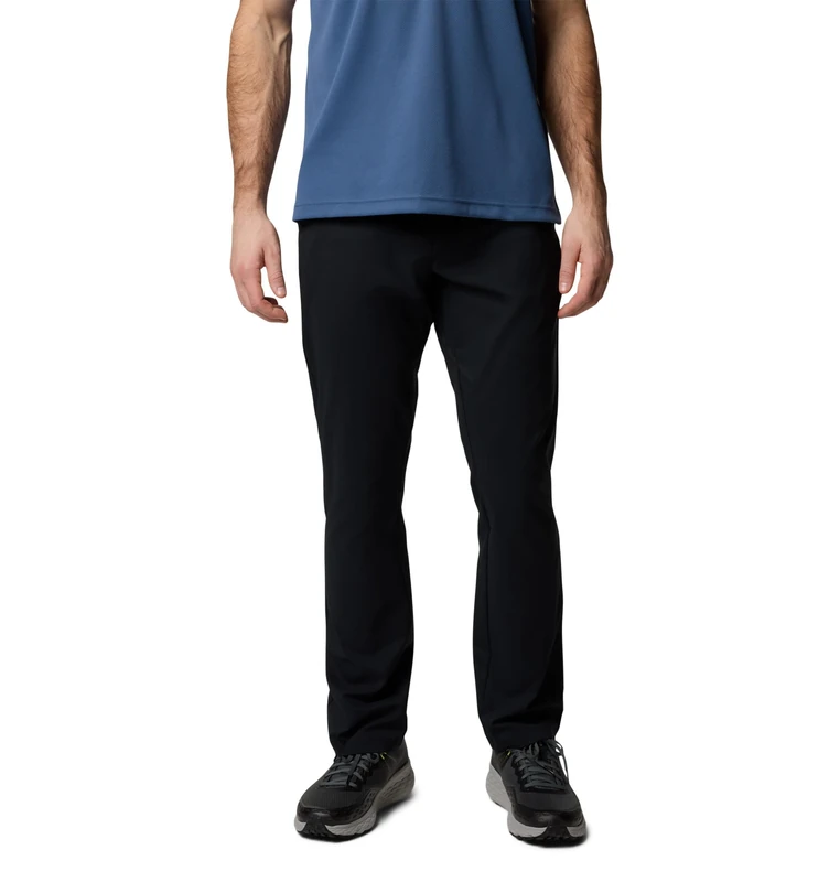 Columbia Men's Sage Peak Chino Pant Hiking, Black, 34W x 32L