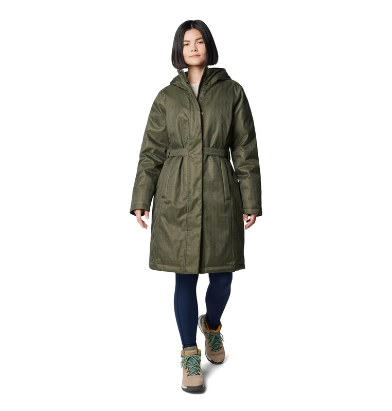 Columbia Juniper Ridge II Down Jacket - Stone Green Herringbone XS